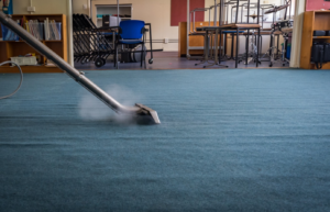 steam cleaning of carpet