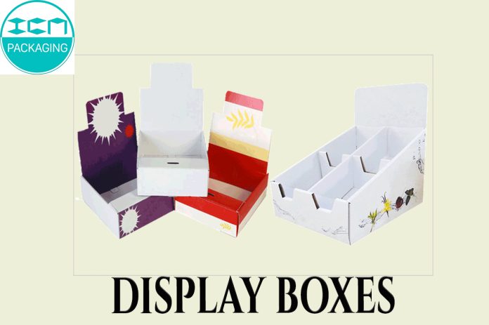 Cardboard display boxes