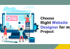choose the right web designer for my project
