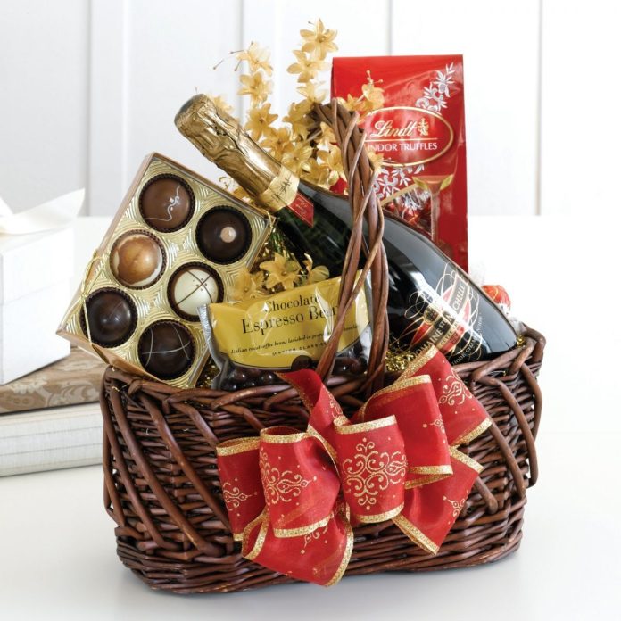 Chocolate gift baskets