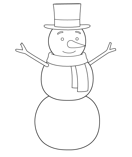 Draw A Snowman